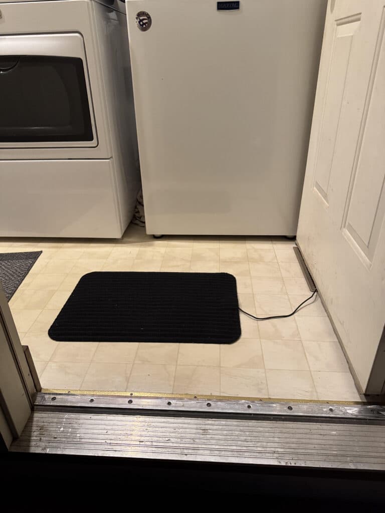 TTB mat uncovered entry rug for security